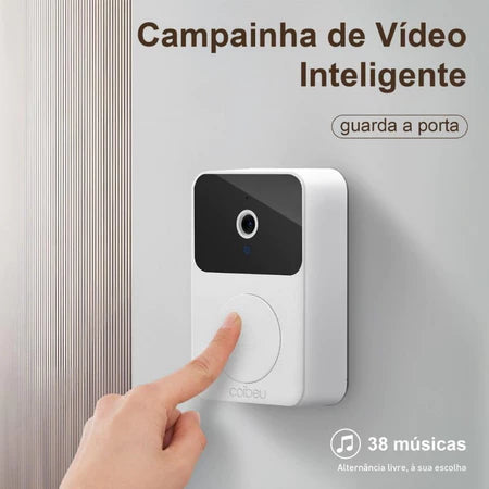 Campainha Com Câmera, Monitore Pelo Celular